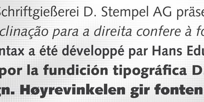 Syntax Font Poster 5